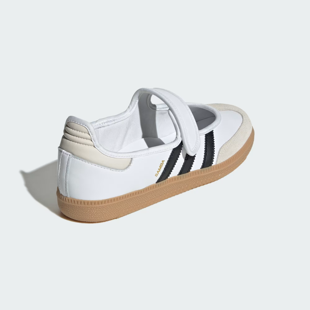 Adidas Samba Jane - White / Black Stripe