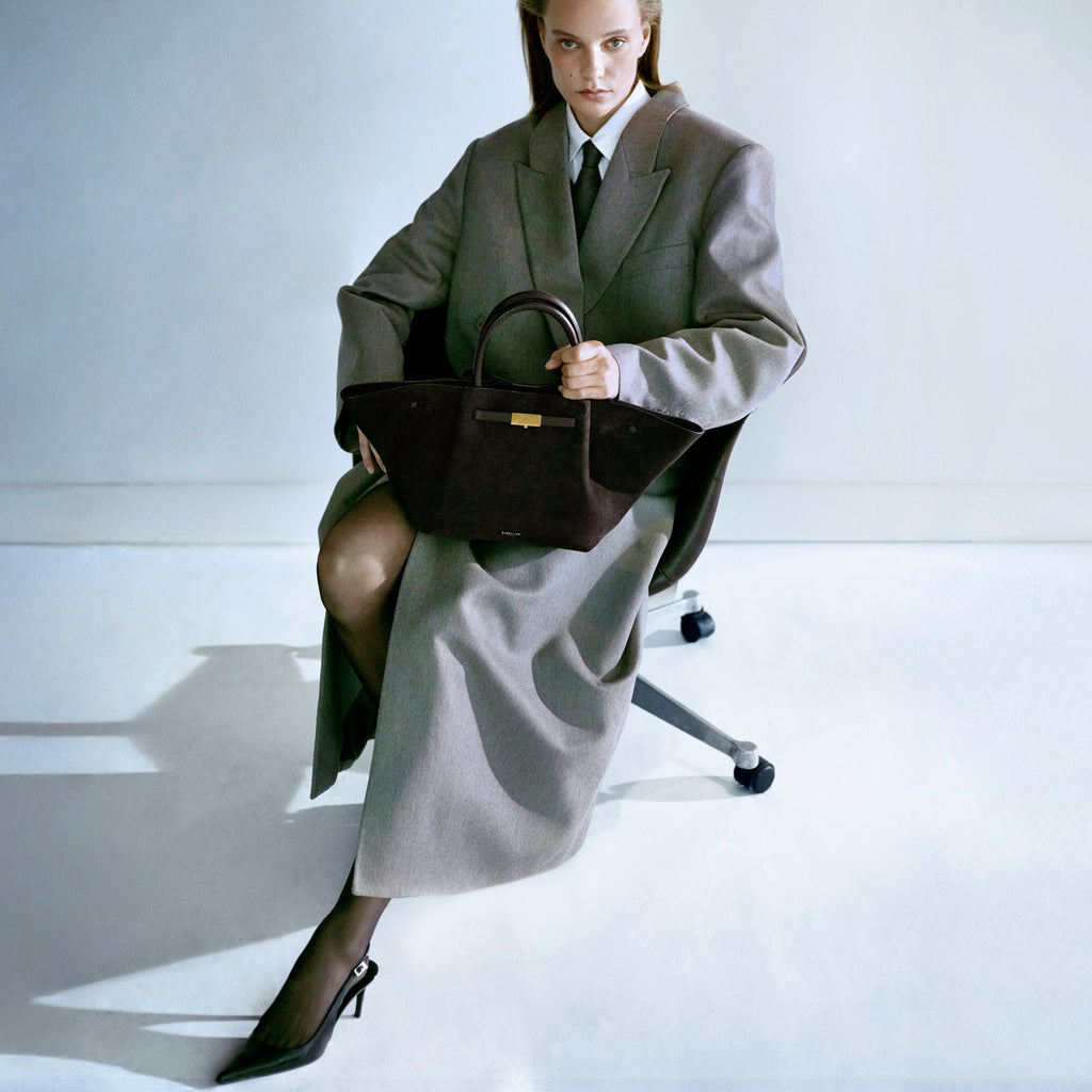 DeMellier The Midi New York - Mocha Suede / Mocha Smooth
