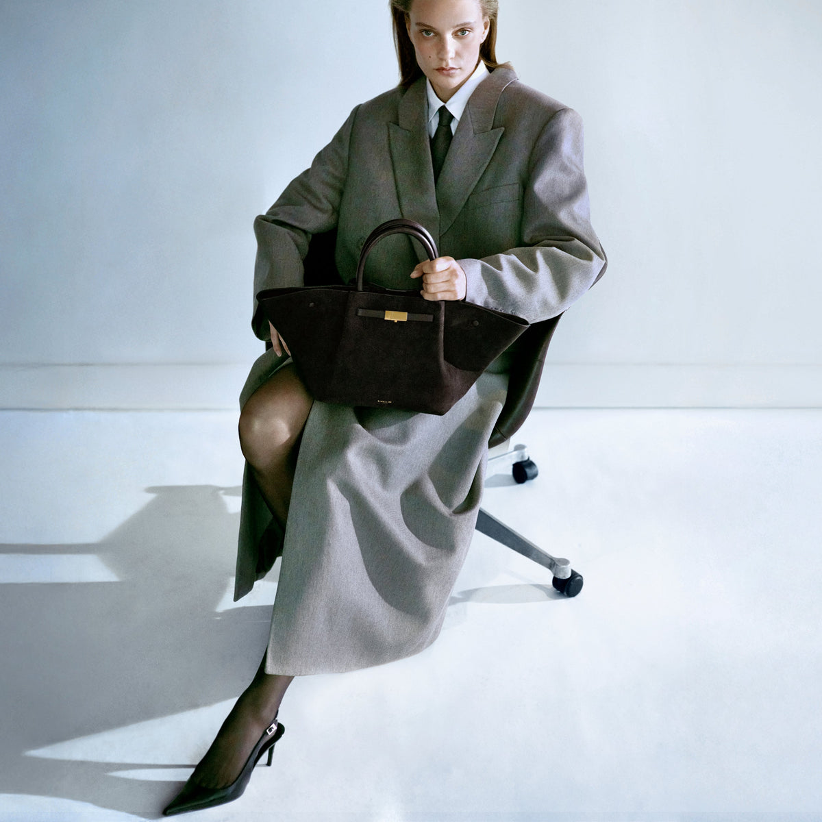 DeMellier The Midi New York - Mocha Suede / Mocha Smooth