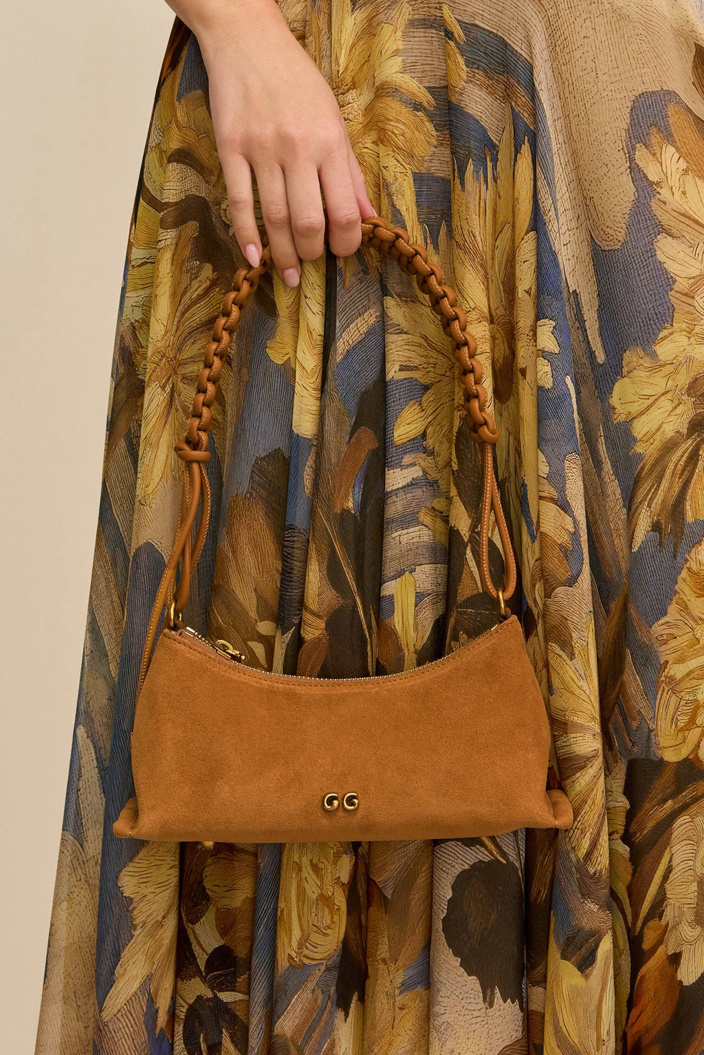 Cult Gaia Osa Shoulder Bag - Toasted Caramel