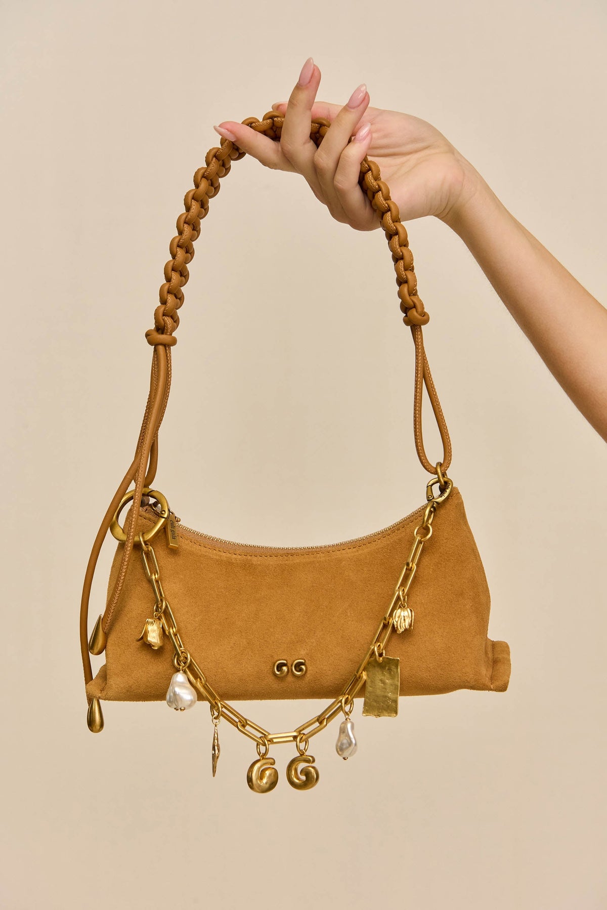 Cult Gaia Osa Shoulder Bag - Toasted Caramel
