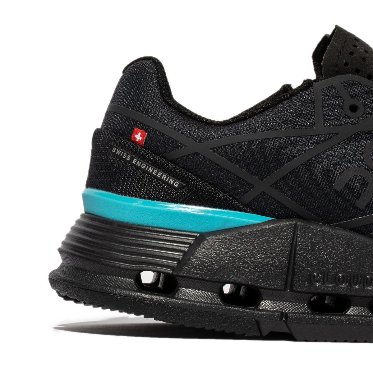 On Cloudnova Women's - Black / Cyan