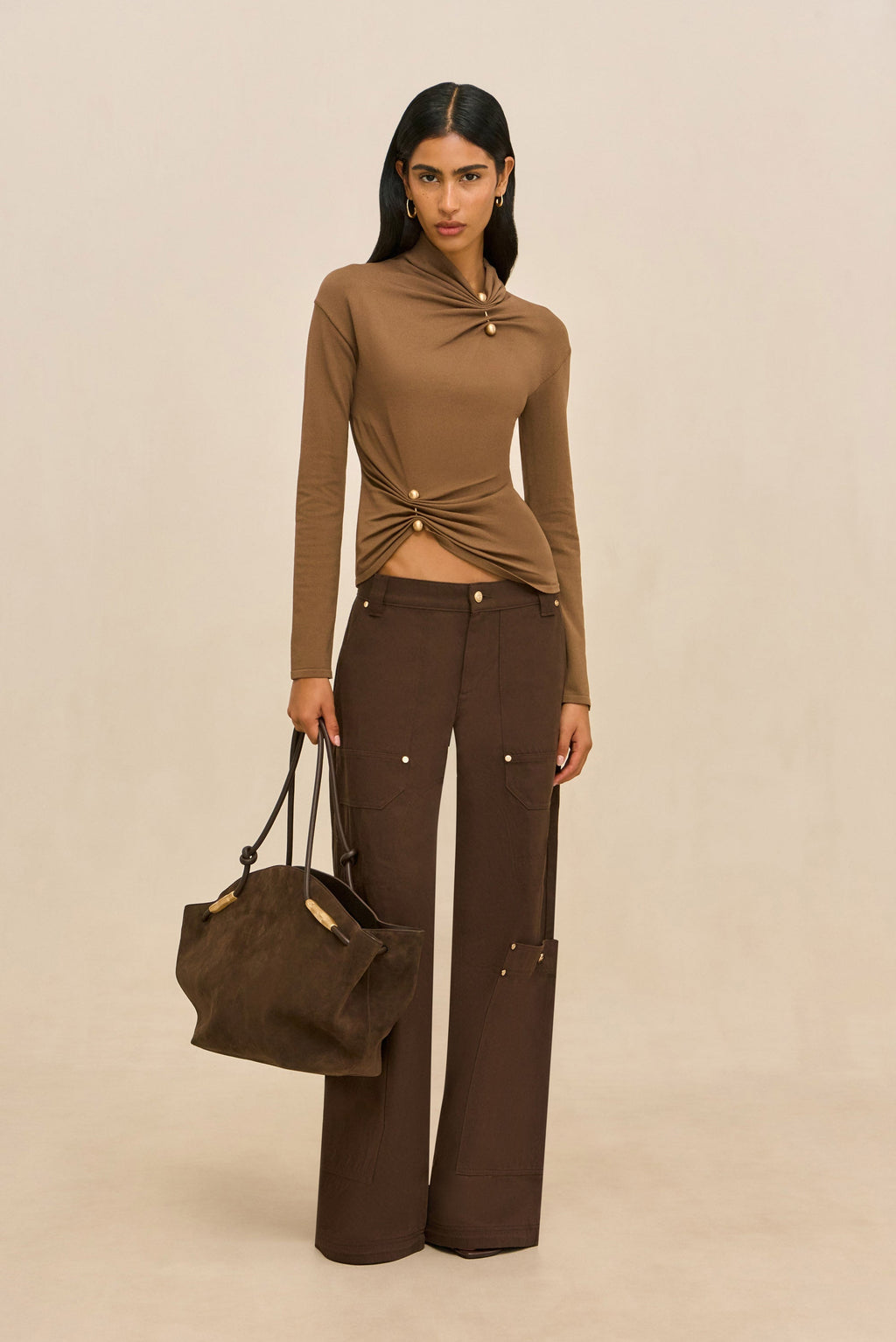 Cult Gaia Solay XL Tote Bag - Luwak
