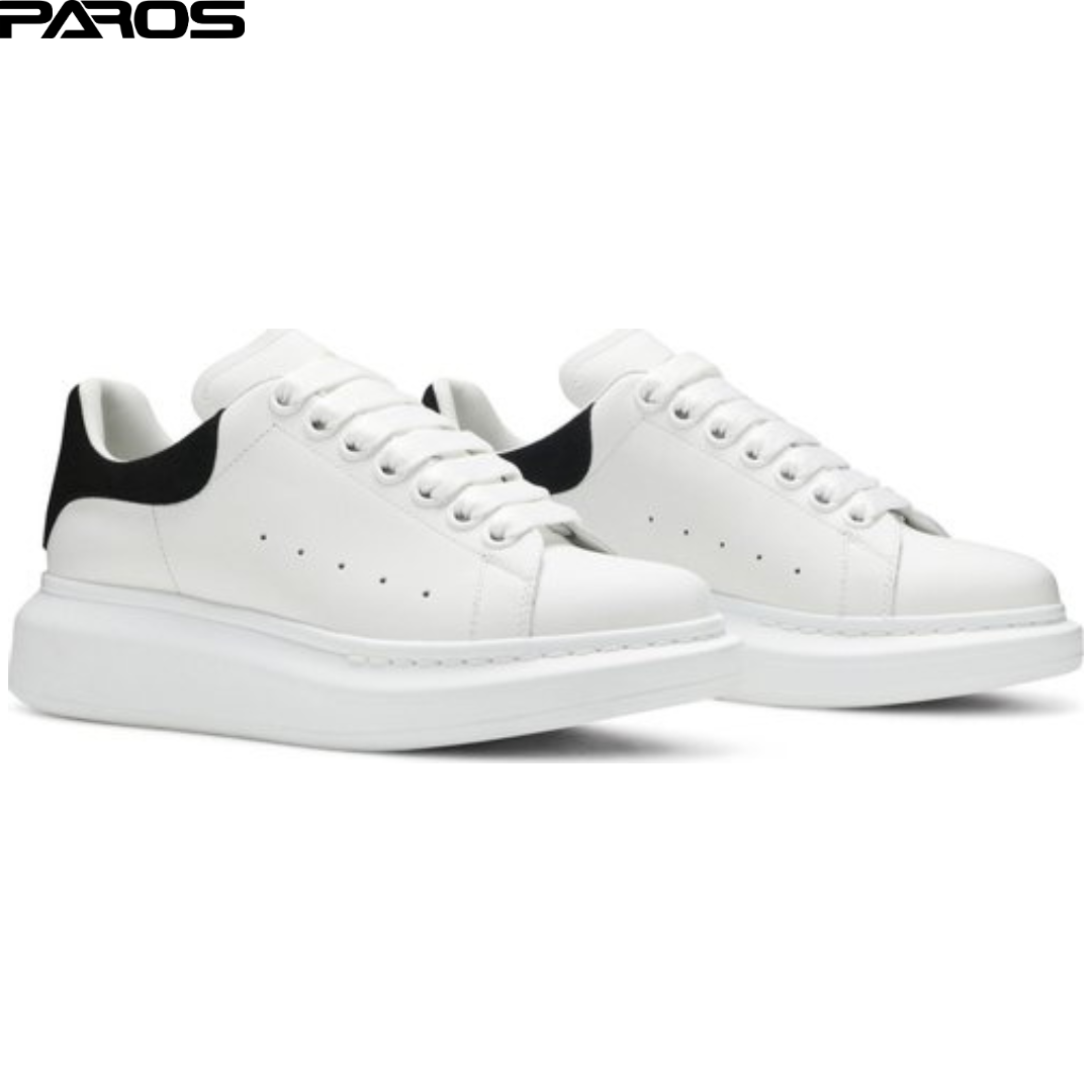 Alexander McQueen Oversized Sneaker - White / Black