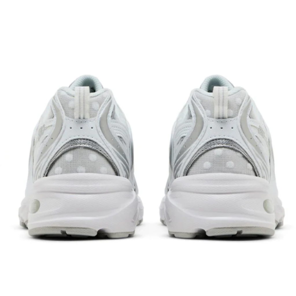 New Balance 530 - White / Silver Polka Dots