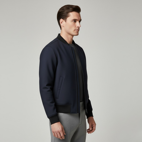 Blouson aviateur en néoprène