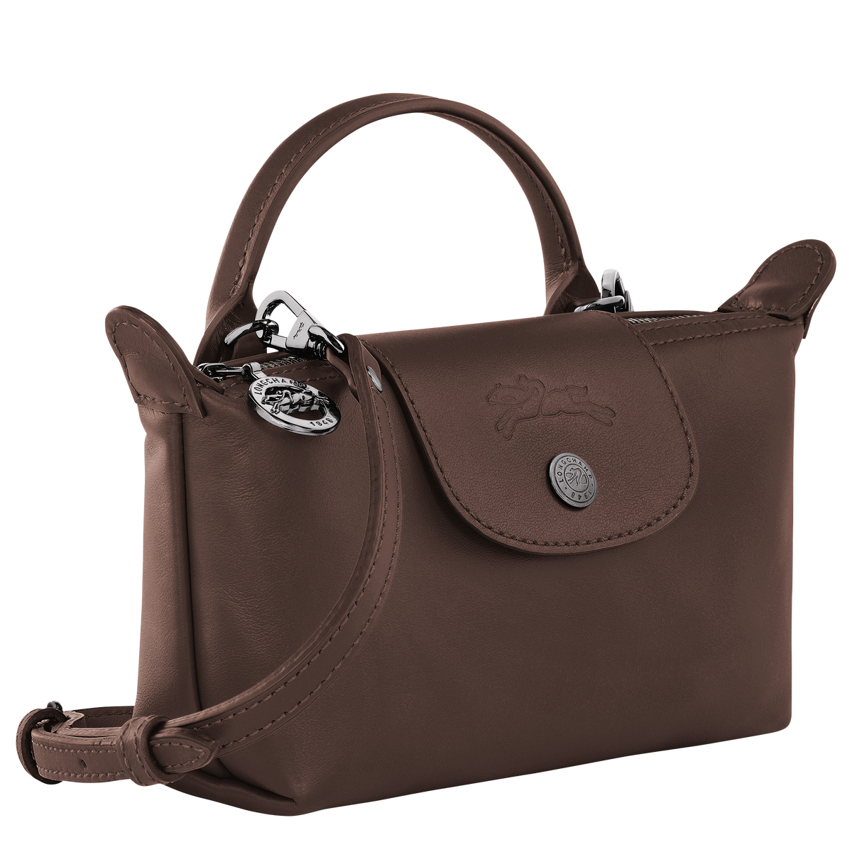Longchamp Le Pliage Xtra XS Pouch - Mocha