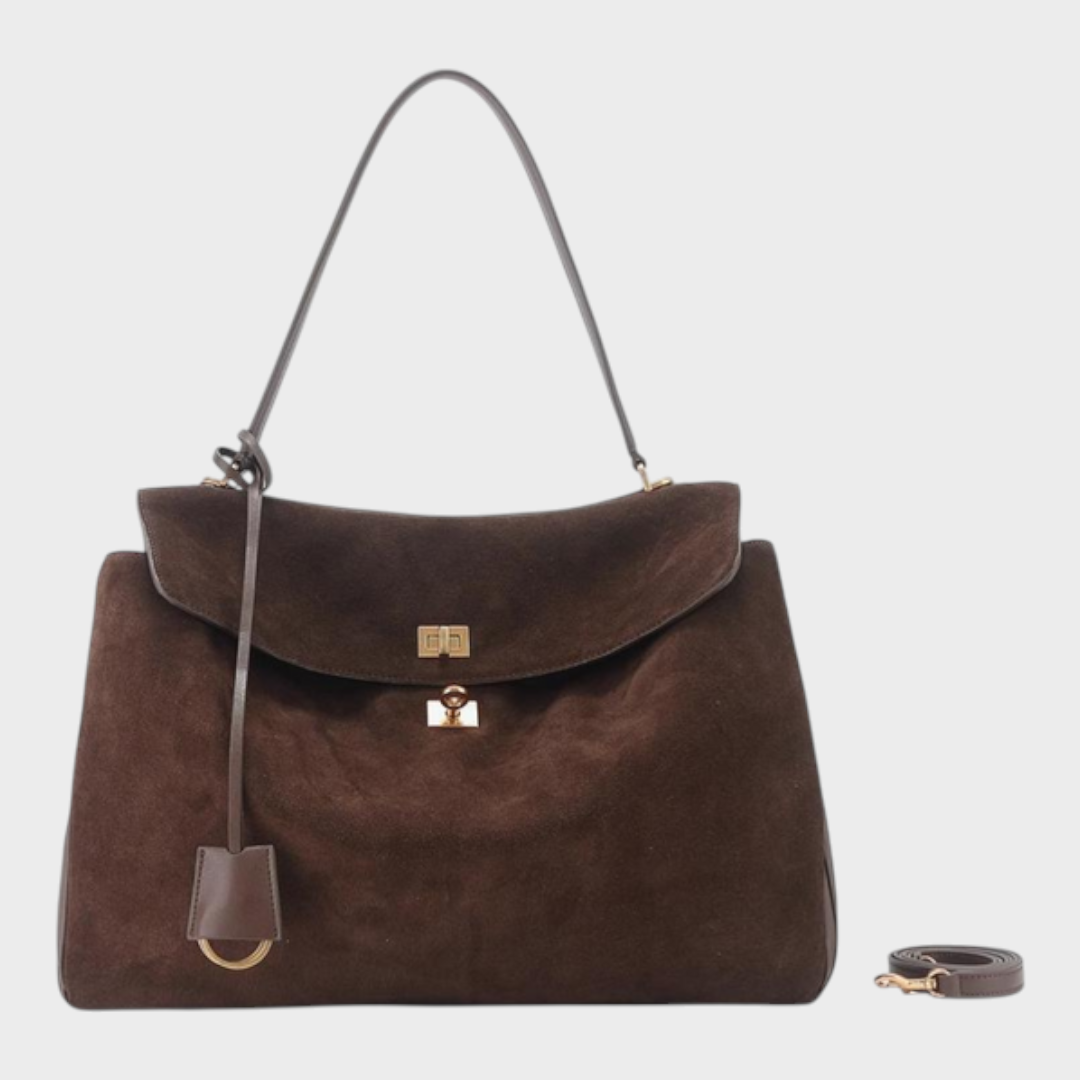Libby | Sac à main minimaliste en cuir souple de luxe