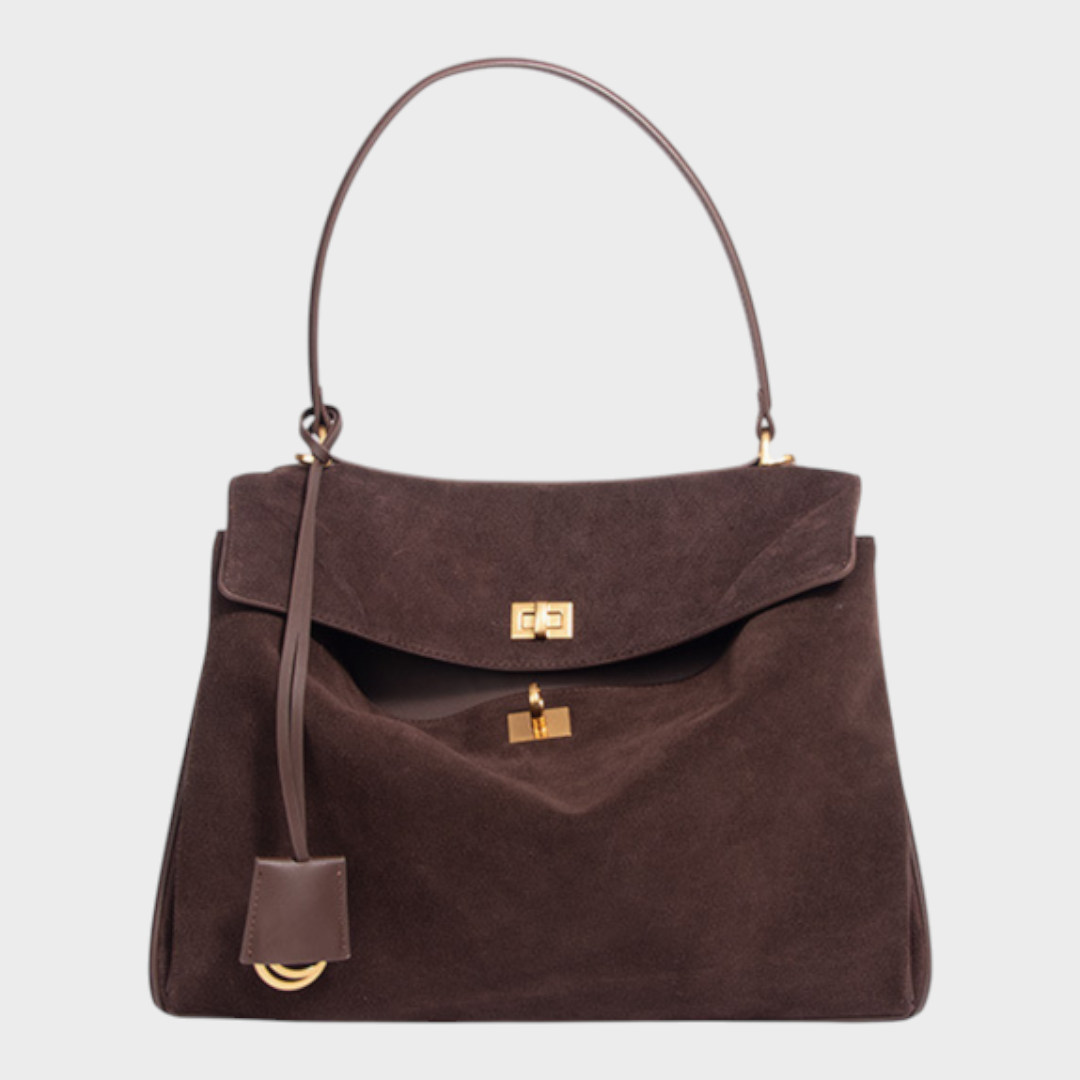 Libby | Sac à main minimaliste en cuir souple de luxe