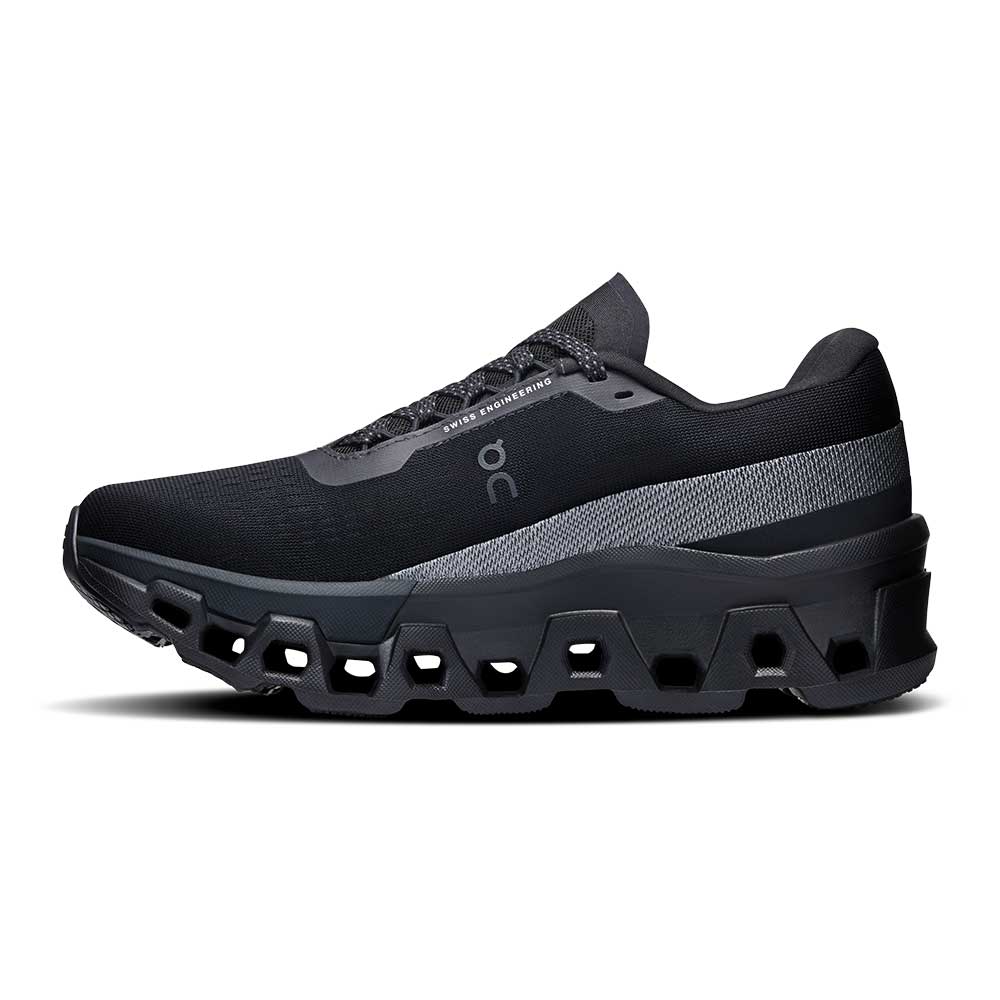 On Cloudmonster Women's - Black / Eclipse