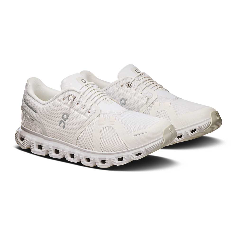 On Cloud 6 Women's - White / White