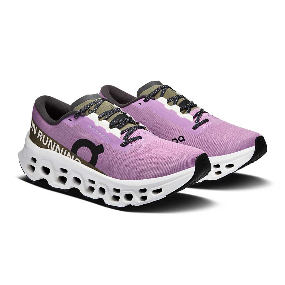 On Cloudmonster Women's - Sakura / Ivory