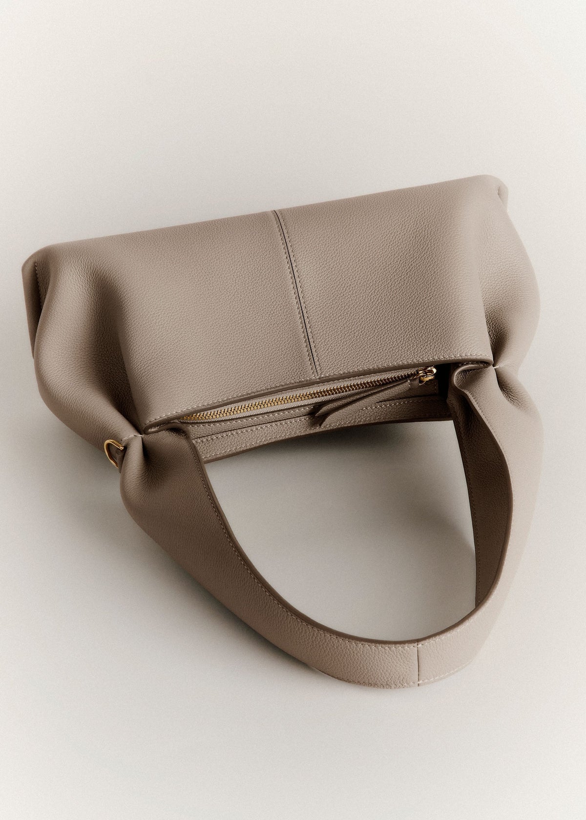 Polène Numéro Neuf East West - Taupe Grainé