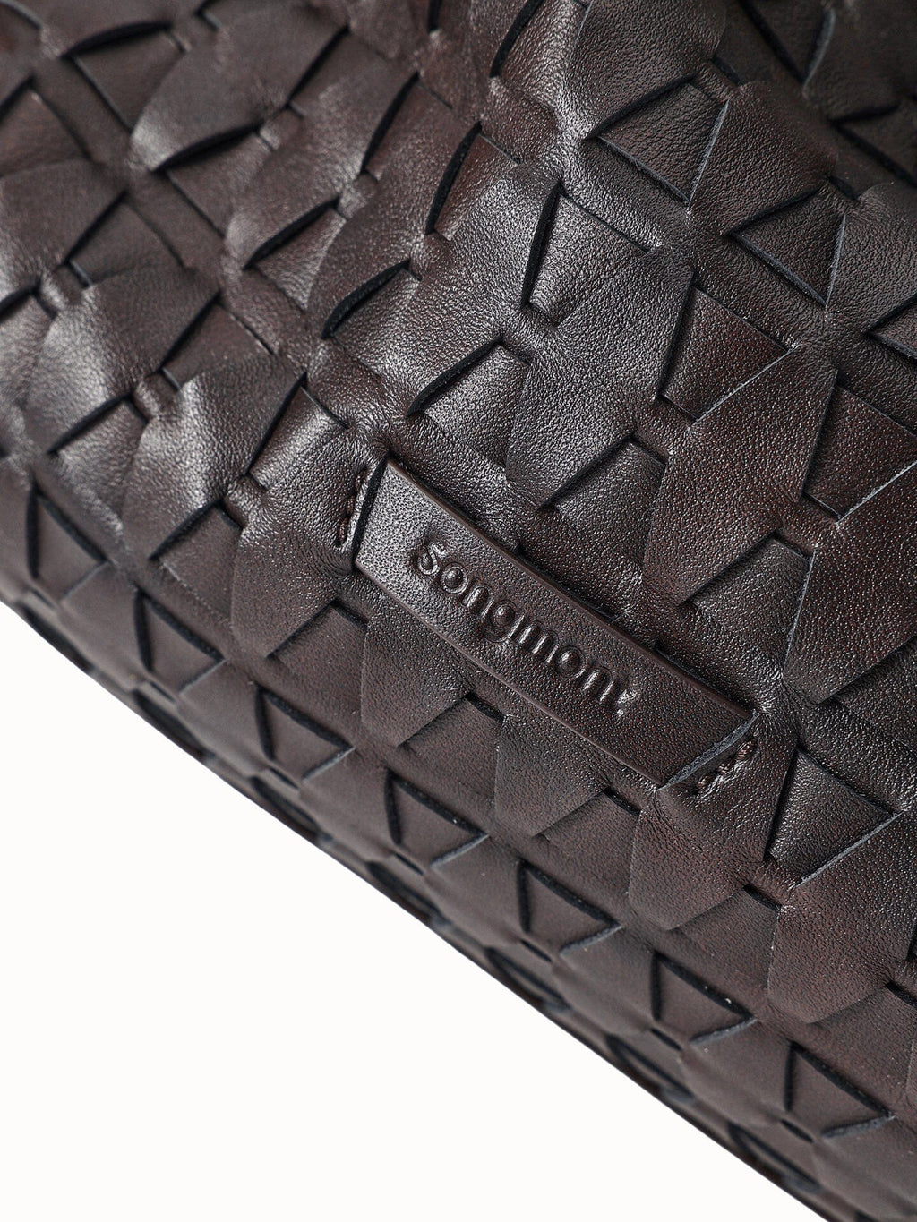 Songmont Small Gather Lattice Bag Set - Ebony