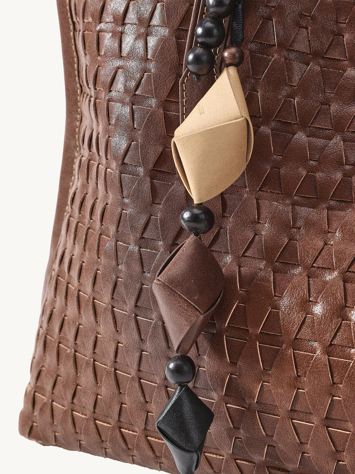 Songmont Small Lattice Tote - Onyx