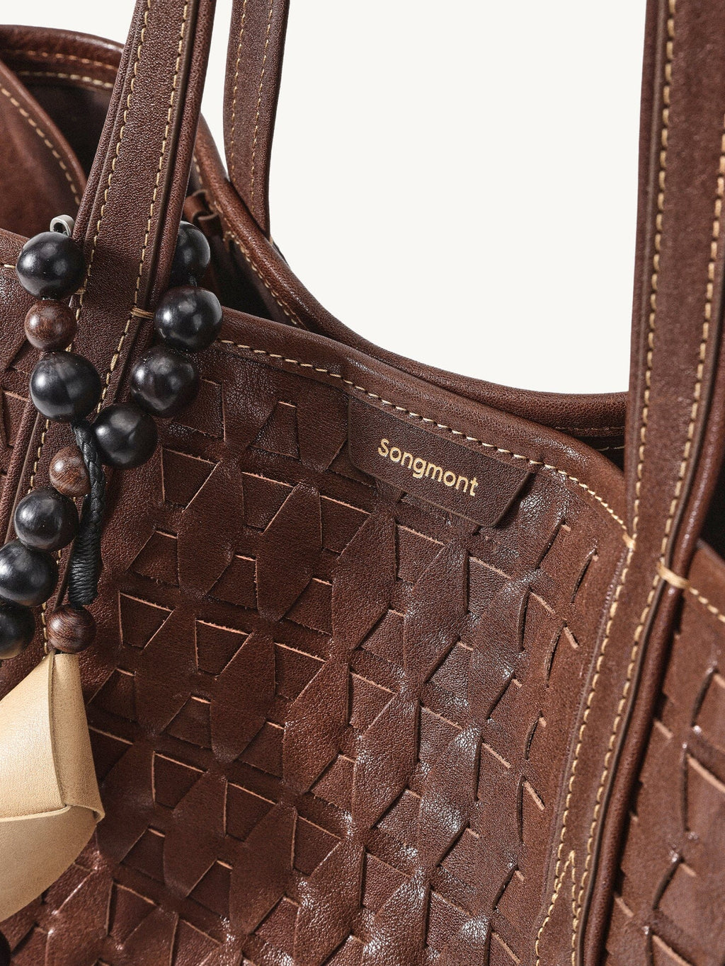 Songmont Small Lattice Tote - Onyx