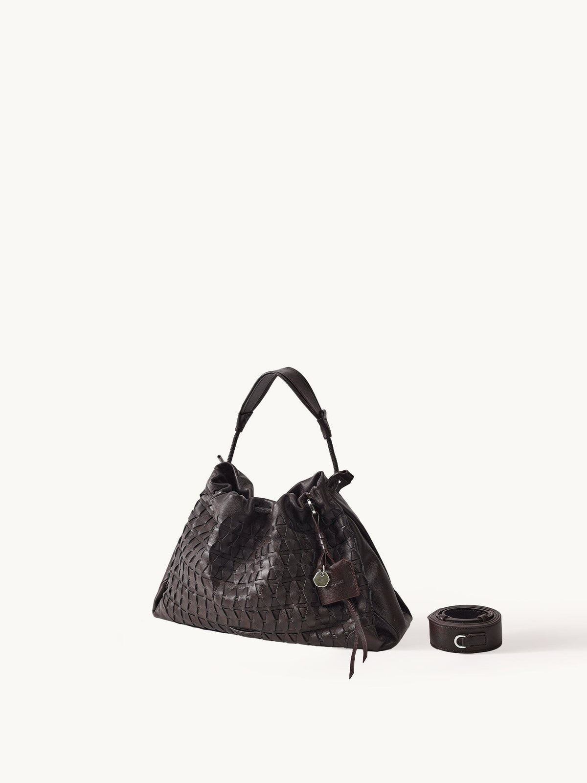 Songmont Small Gather Lattice Bag Set - Ebony