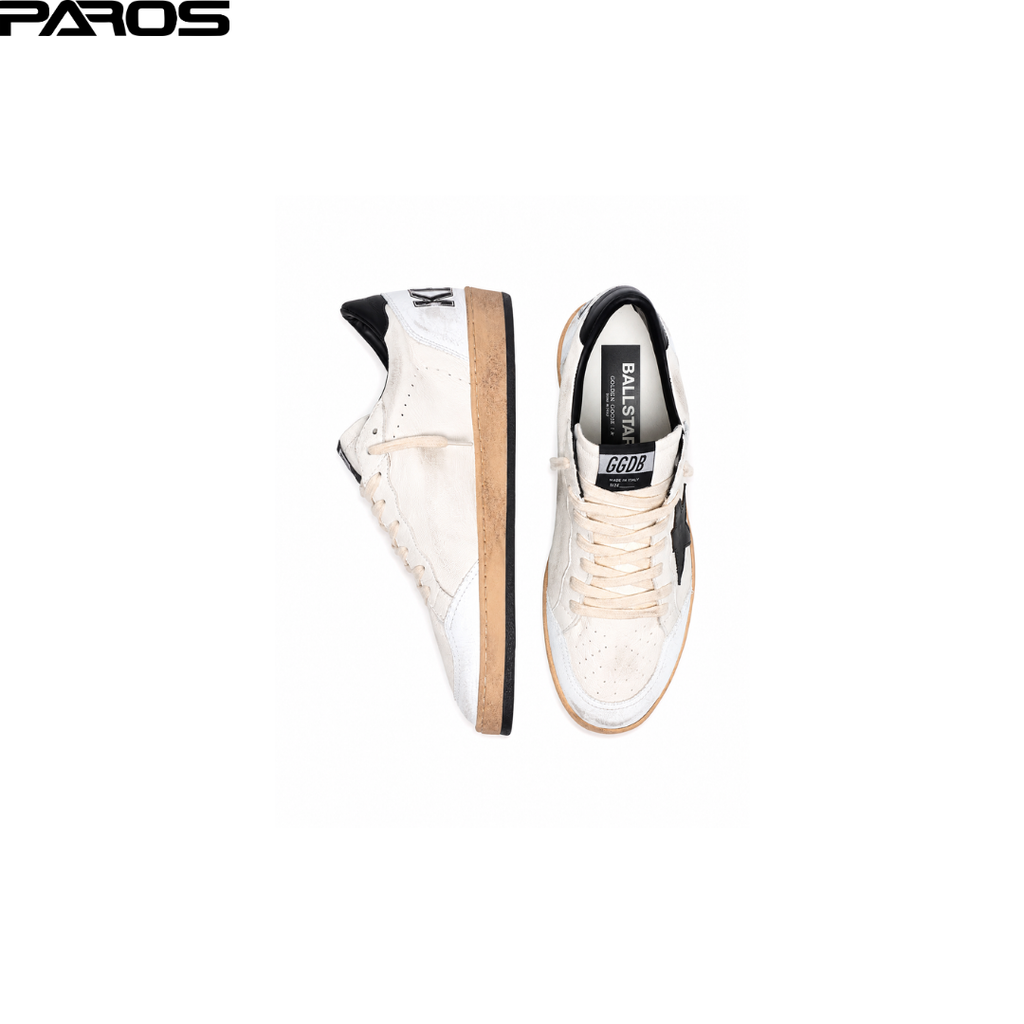 Golden Goose Ball-Star - White / Black