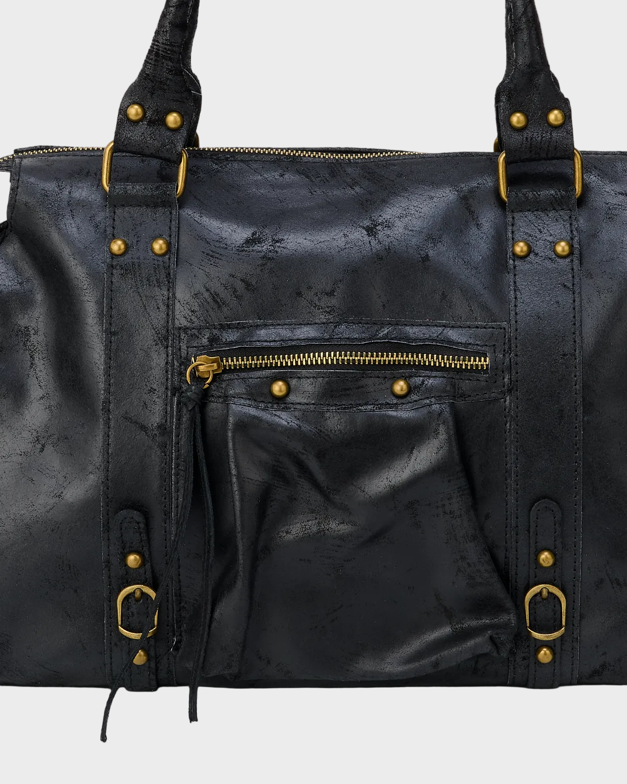 FC6-Sac fille branchée noir