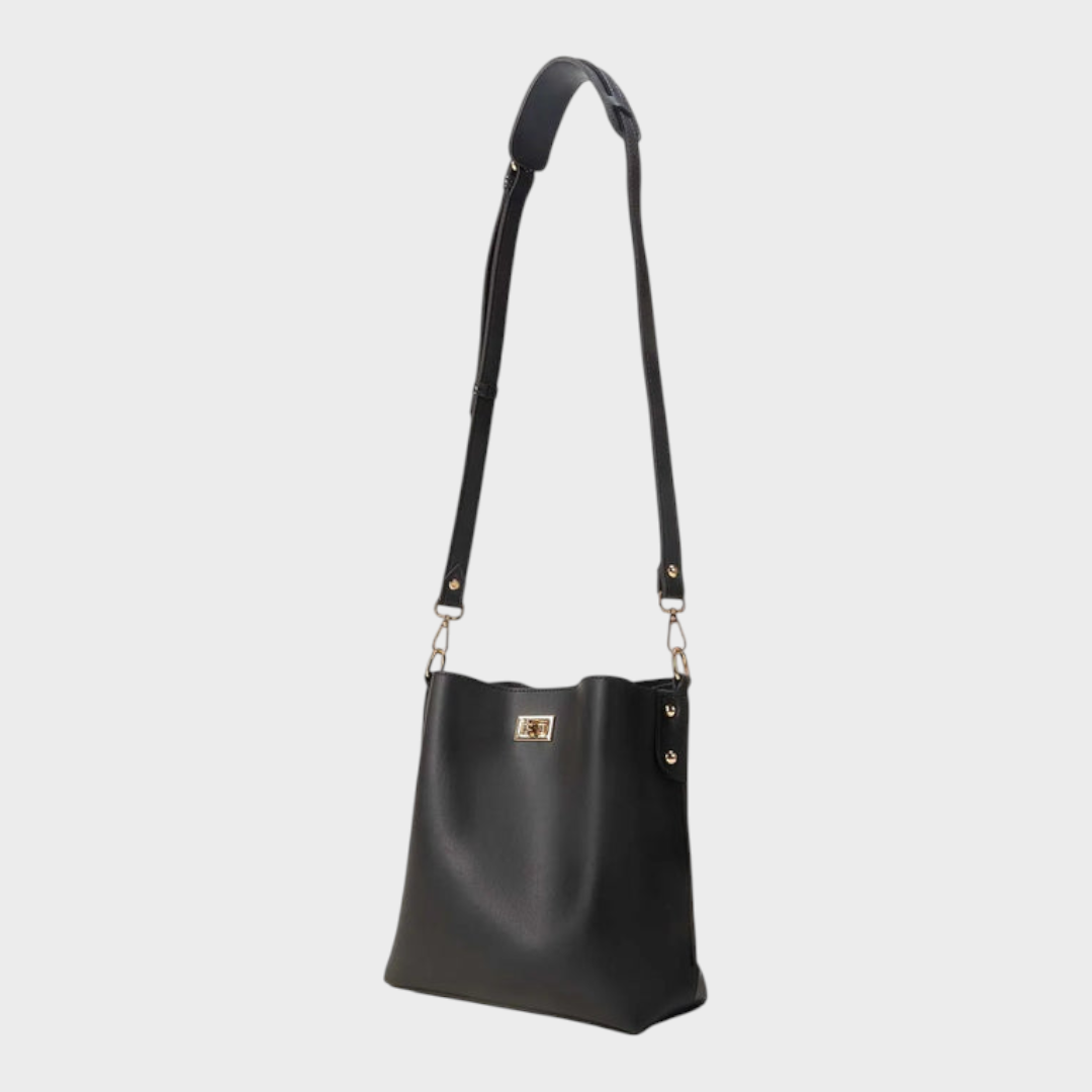 Quennie | Sac seau noir IBS-BKB25-002