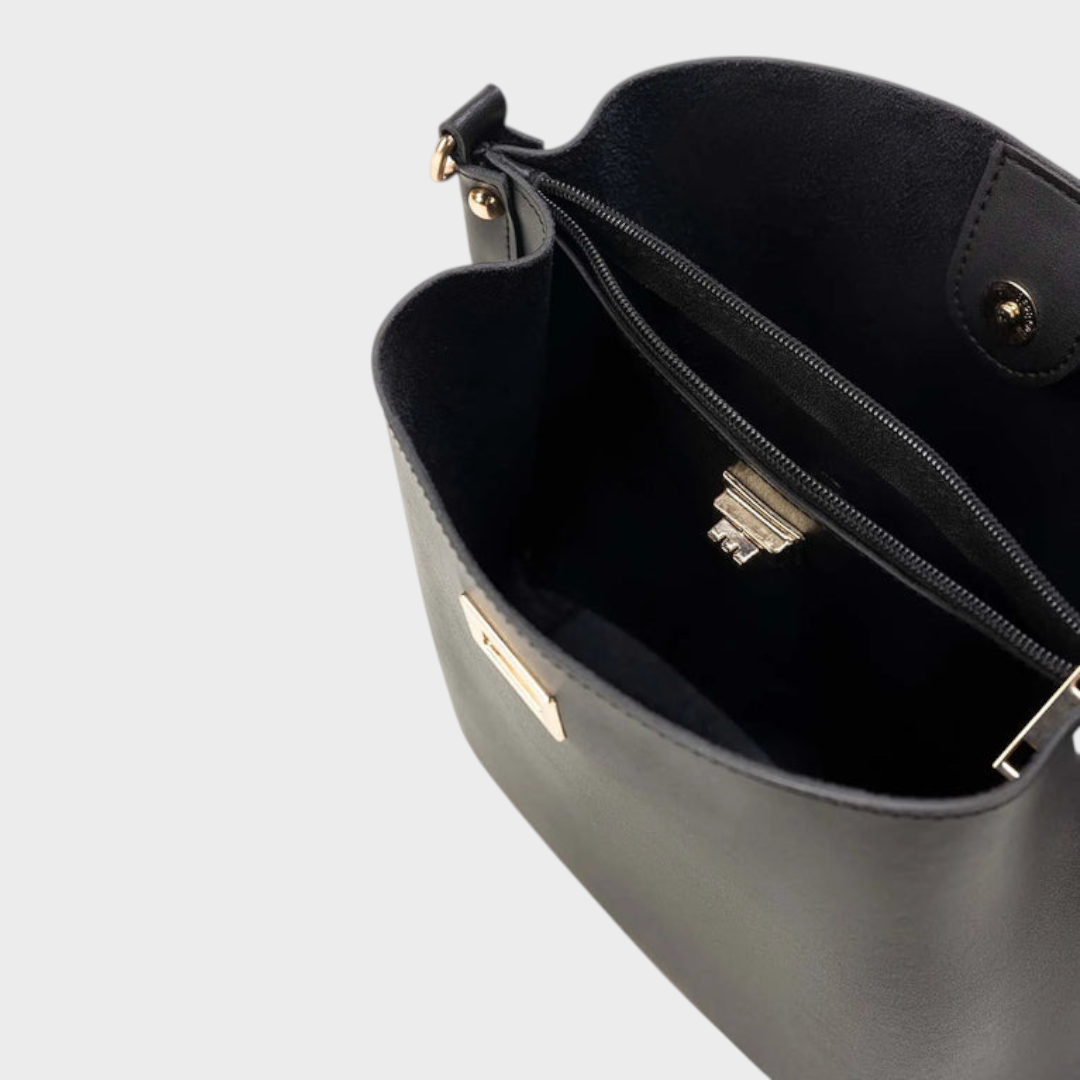 Quennie | Sac seau noir IBS-BKB25-002