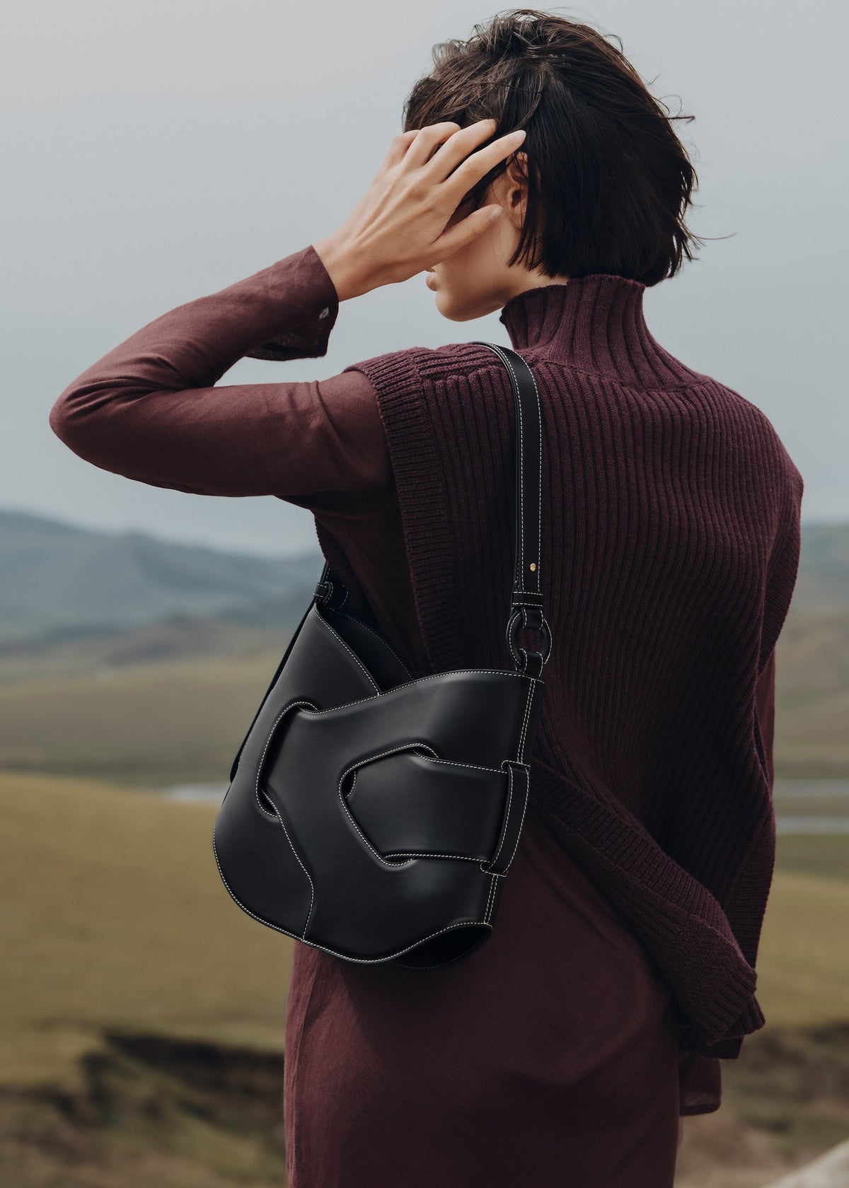 Polène Nodde Hobo - Noir Lisse
