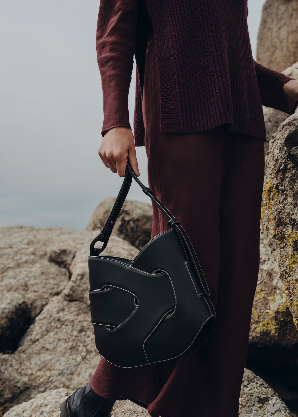 Polène Nodde Hobo - Noir Lisse