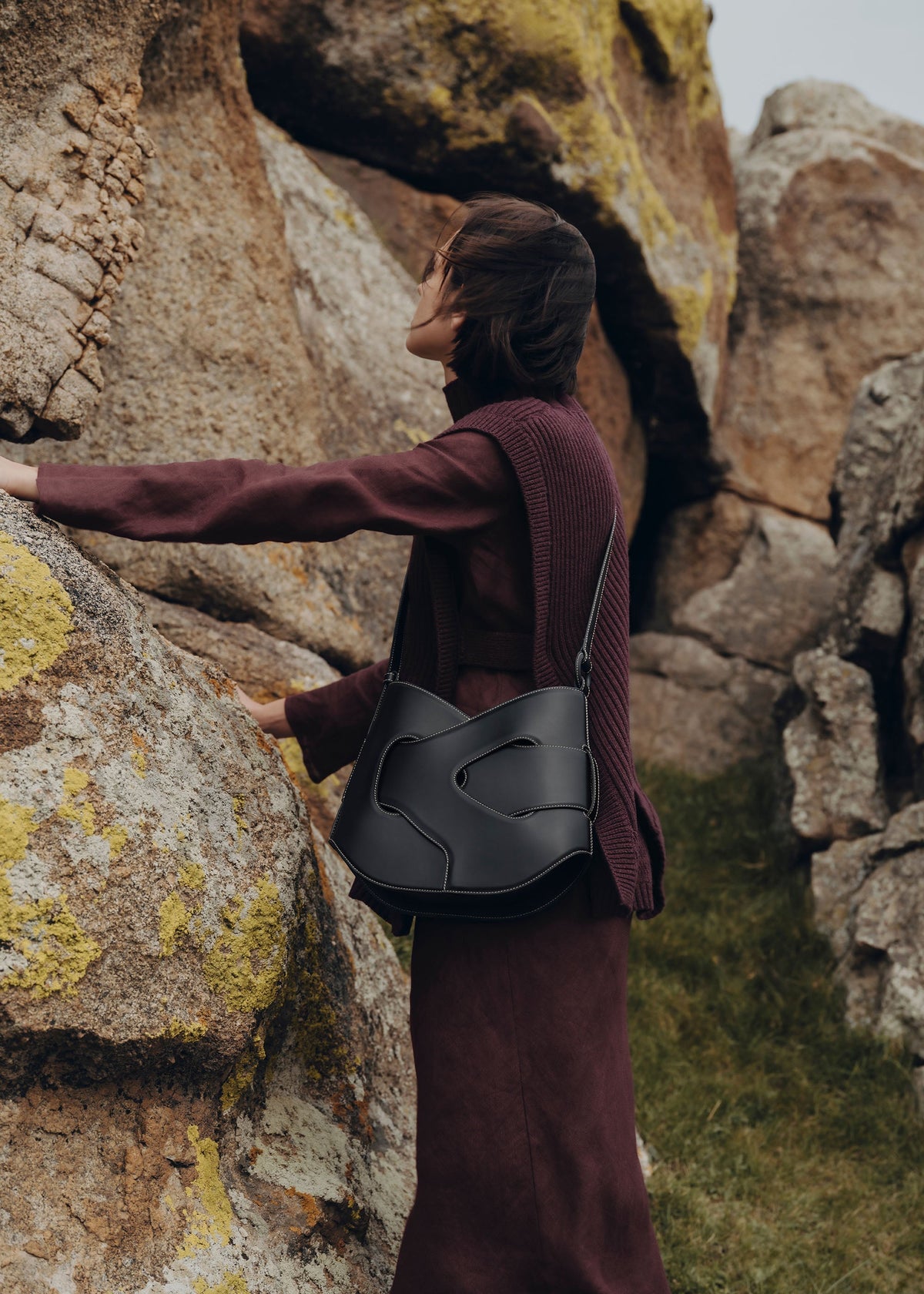Polène Nodde Hobo - Noir Lisse