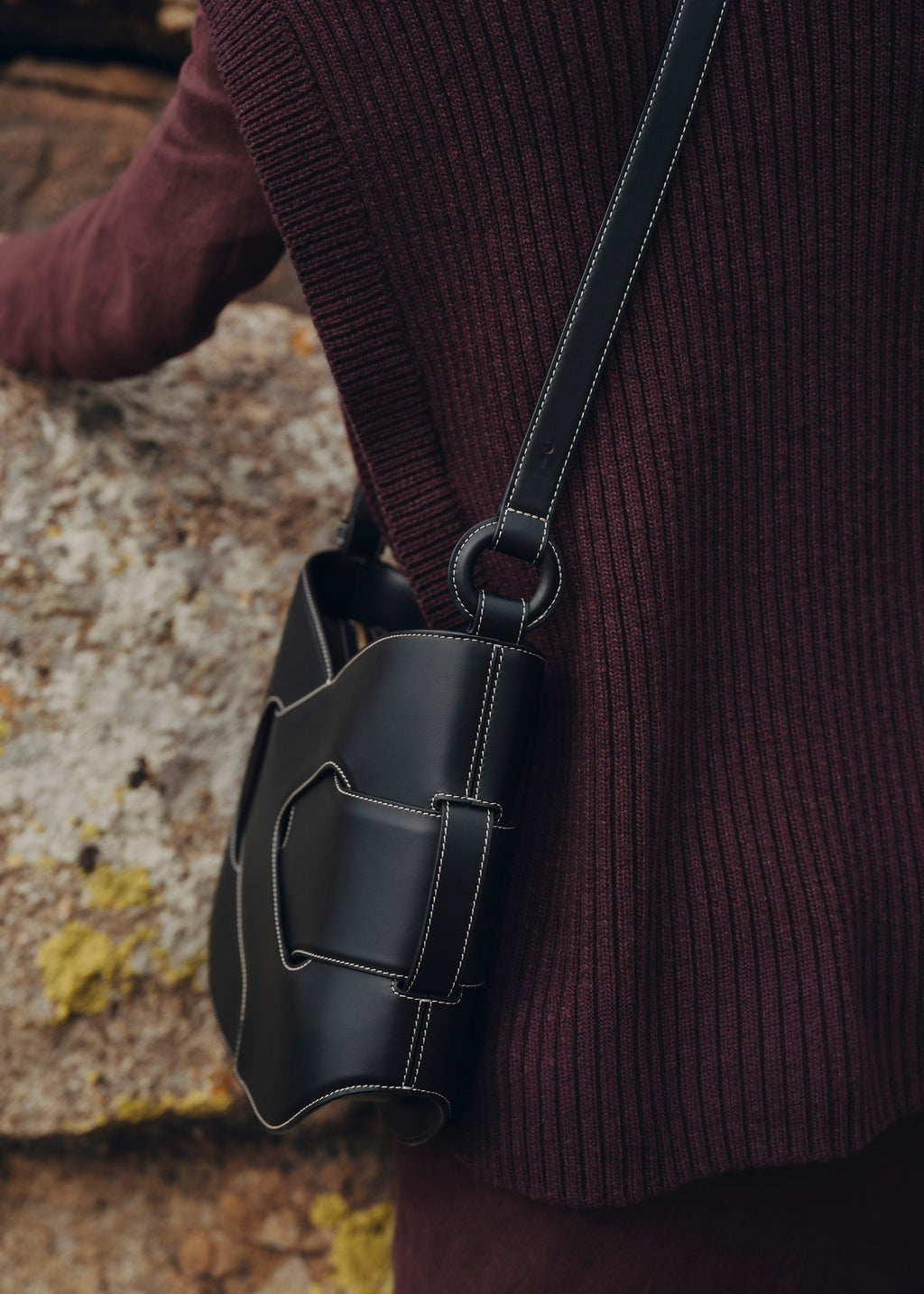 Polène Nodde Hobo - Noir Lisse