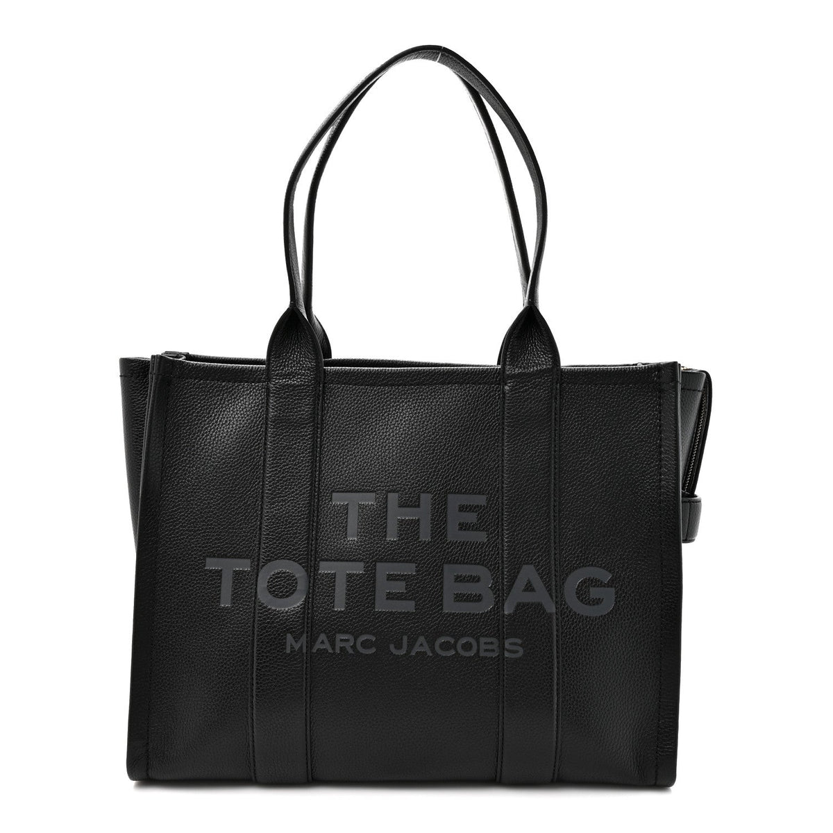 Marc Jacobs The Leather Large Tote Bag - Black