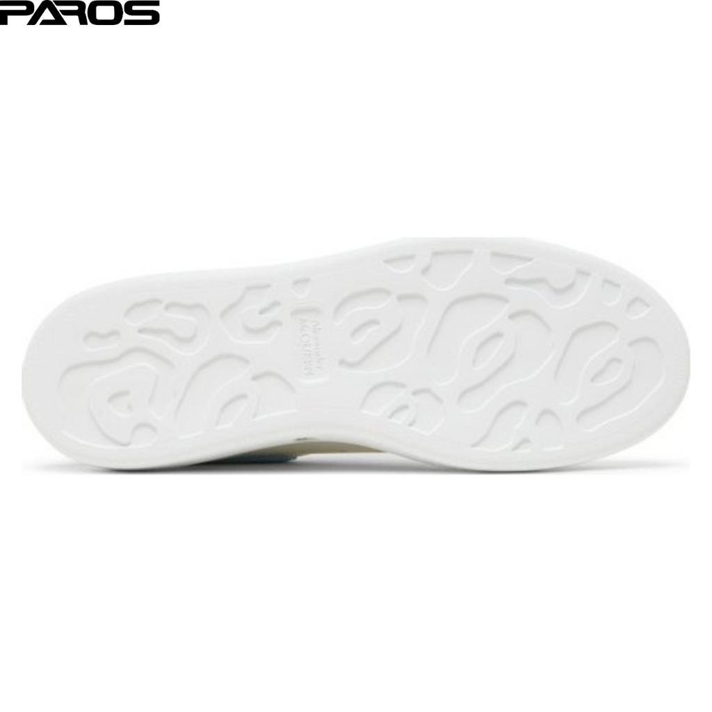 Alexander McQueen Oversized Sneaker - White / Powder Blue