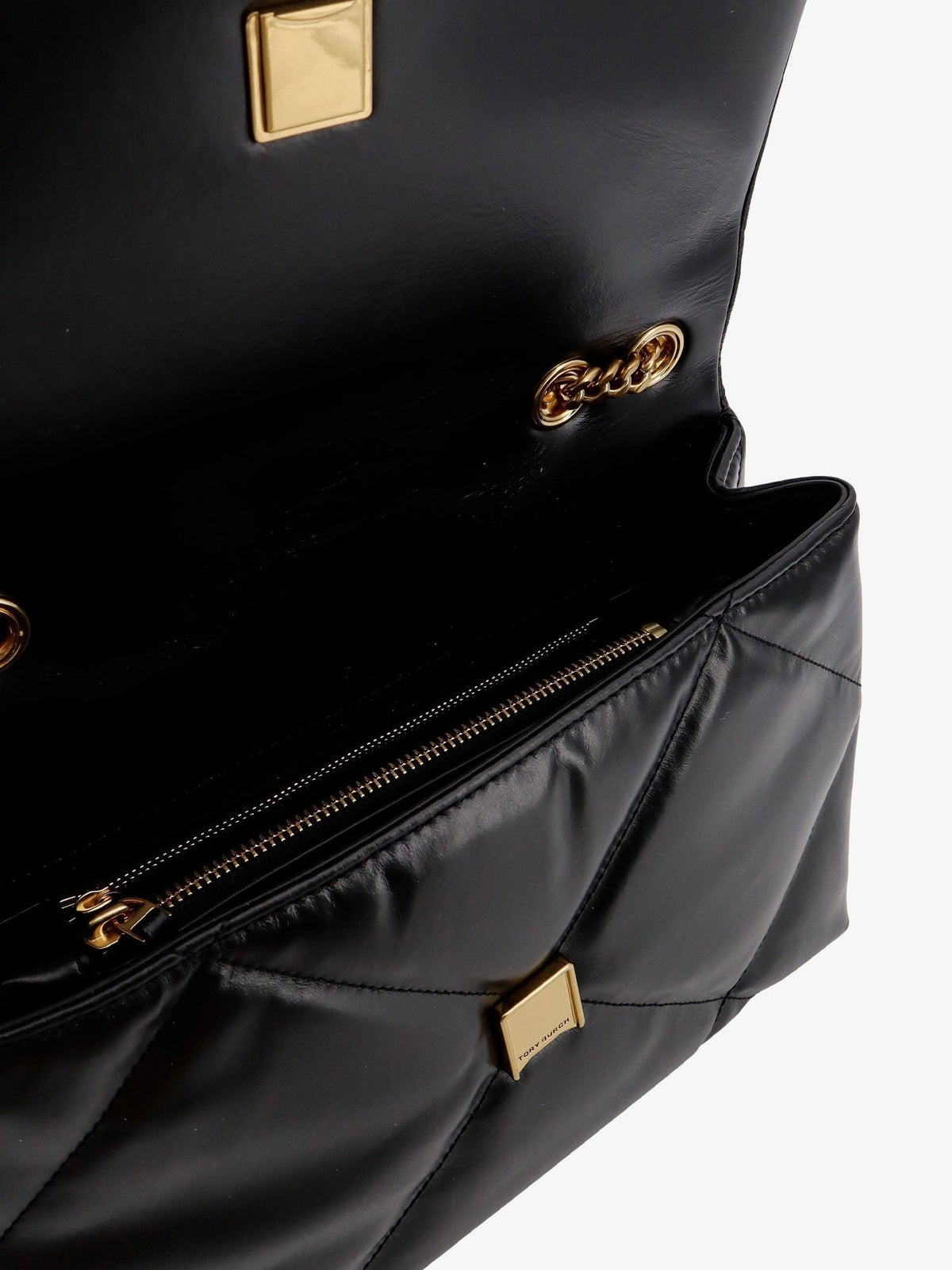 Tory Burch Kira Diamond Quilt Convertible Shoulder Bag - Black