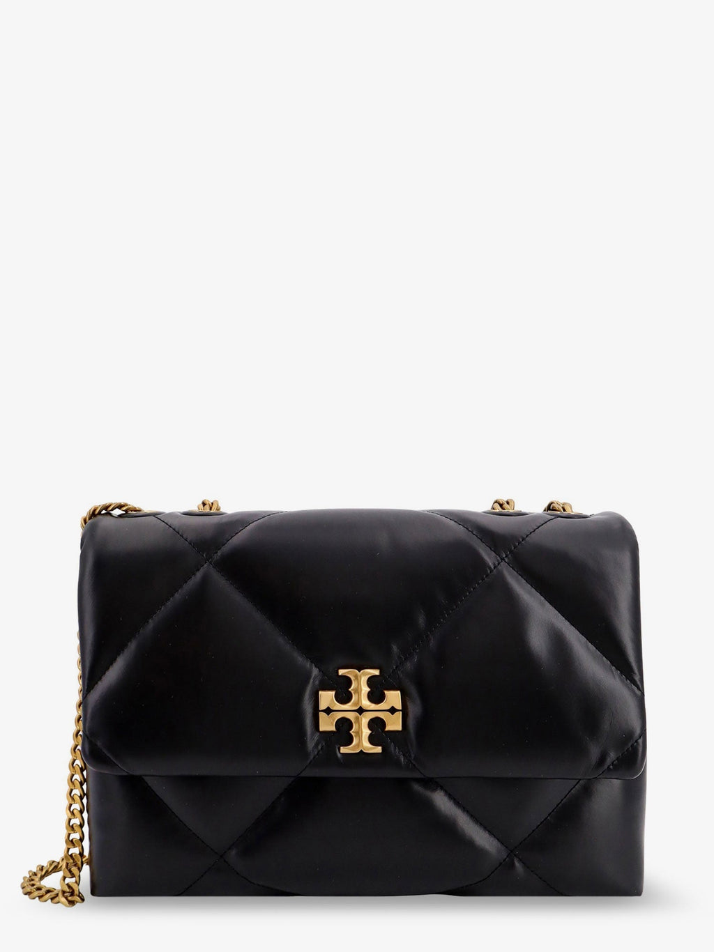 Tory Burch Kira Diamond Quilt Convertible Shoulder Bag - Black