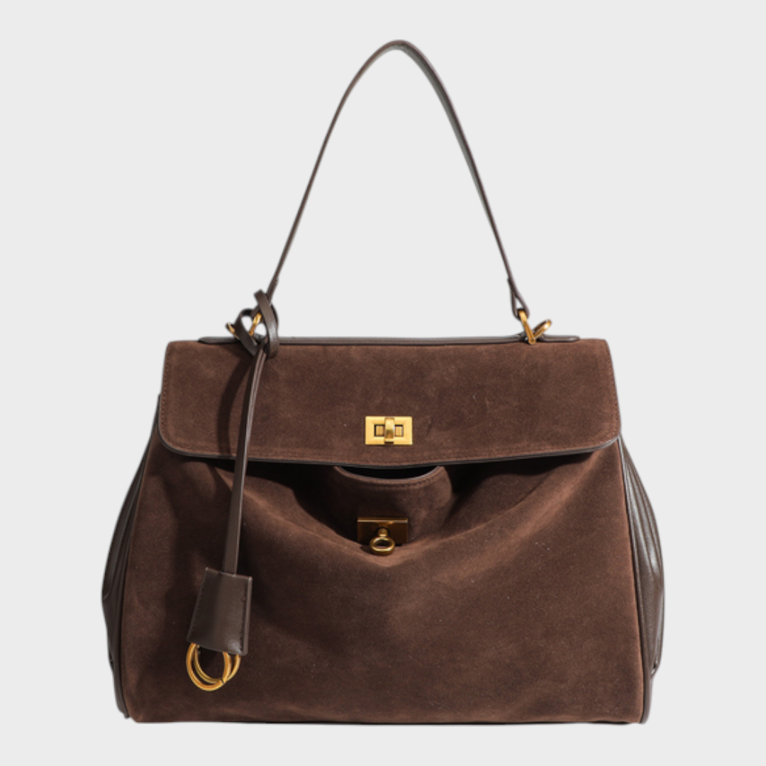 Libby | Sac à main minimaliste en cuir souple de luxe
