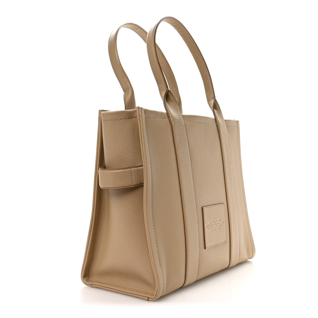 Marc Jacobs The Leather Large Tote Bag - Camel