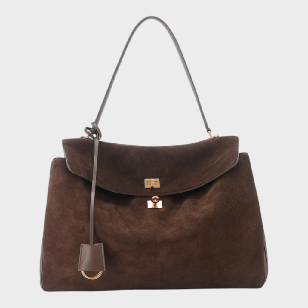 Libby | Sac à main minimaliste en cuir souple de luxe