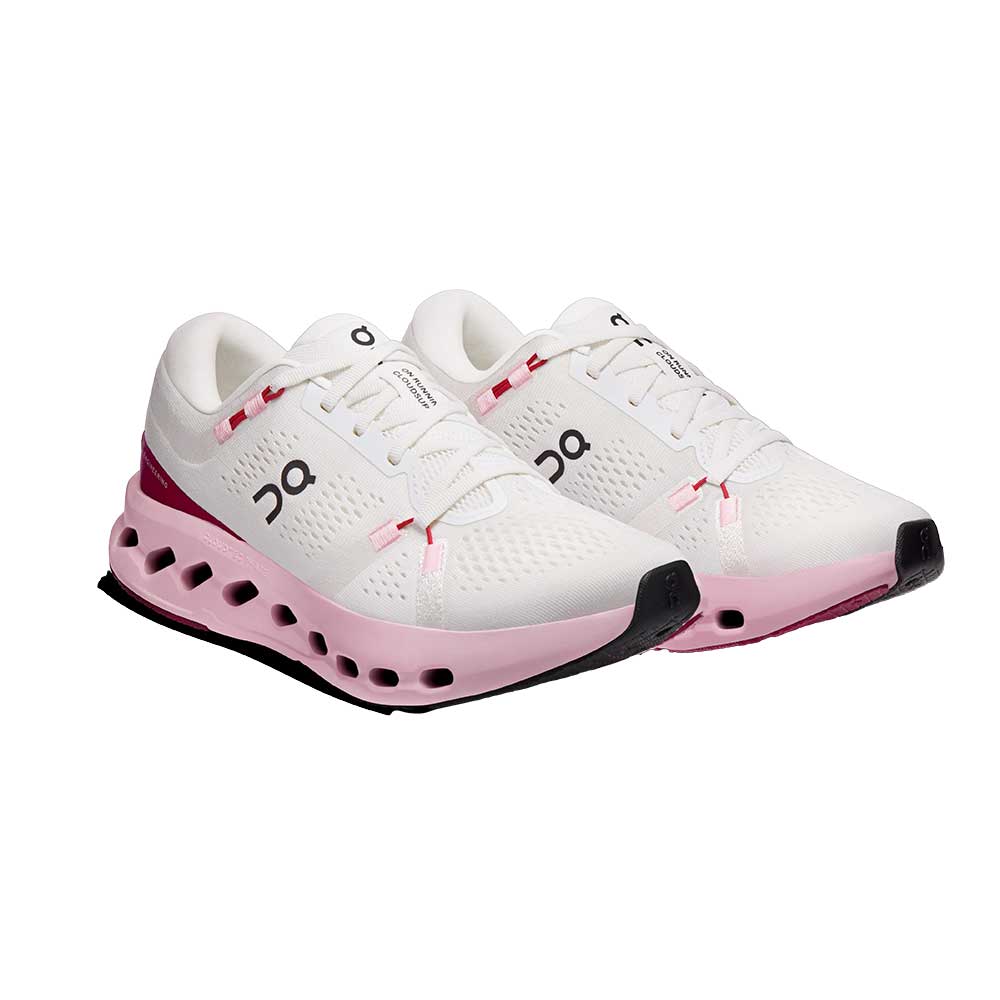 On Cloudsurfer Women's - Ivory / Peony