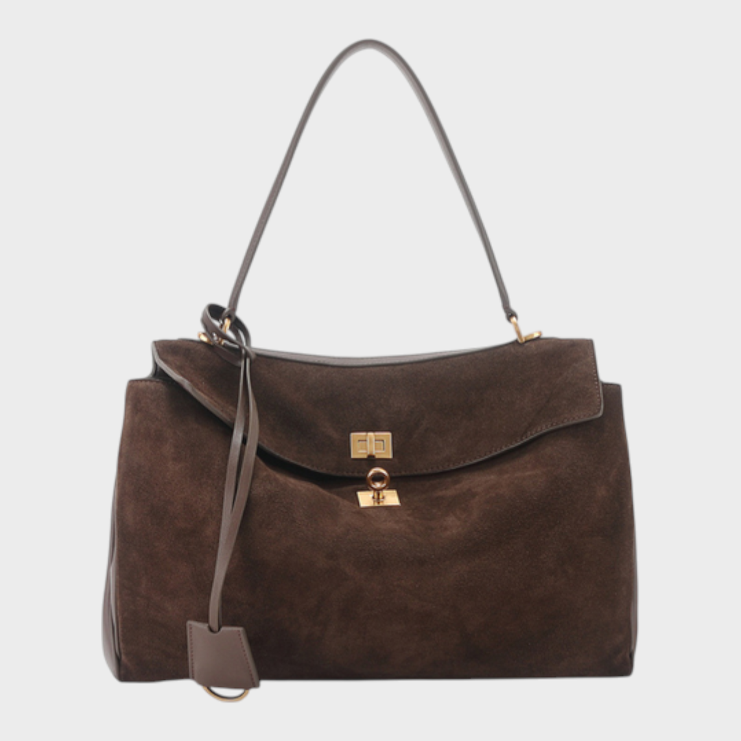 Libby | Sac à main minimaliste en cuir souple de luxe