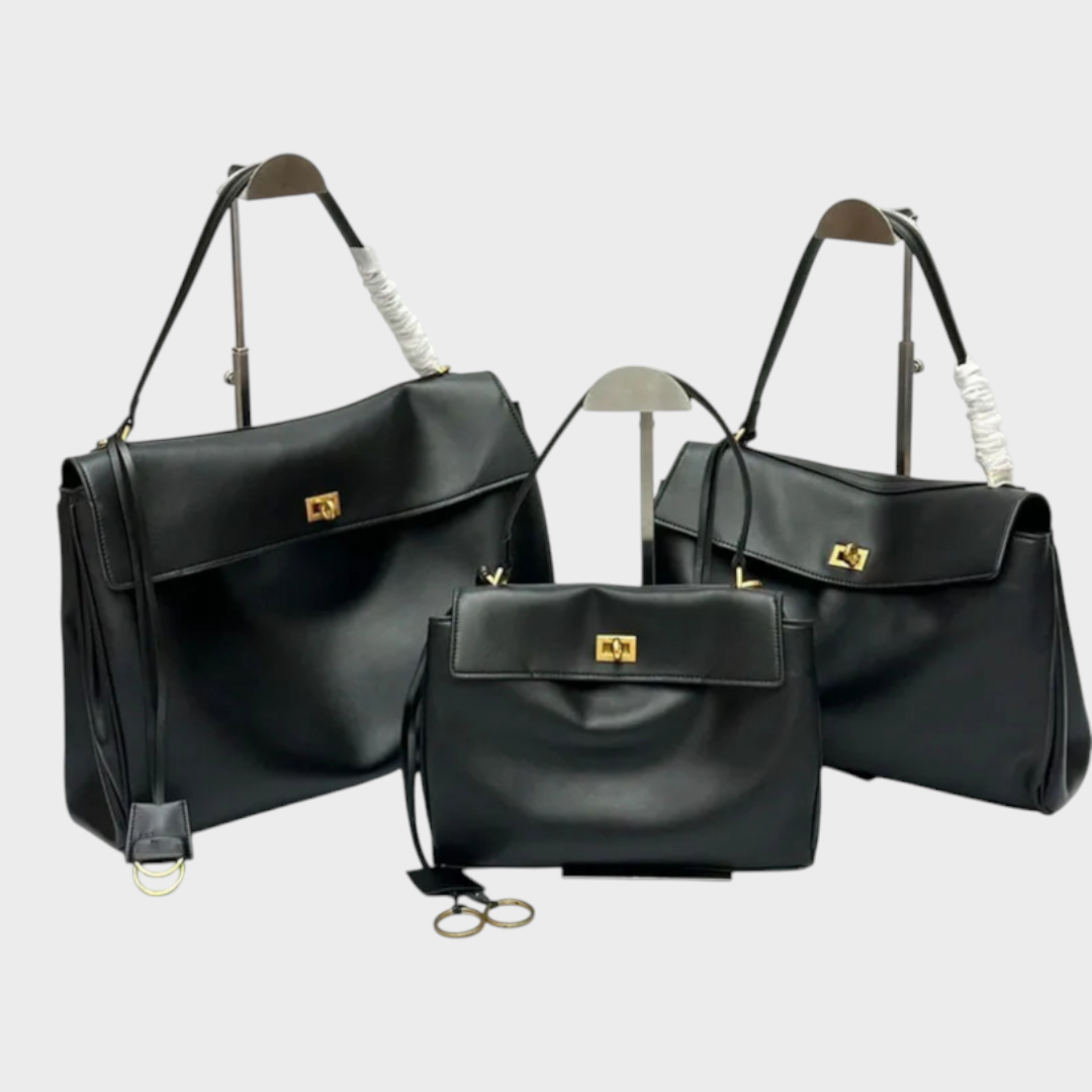 Libby | Sac à main minimaliste en cuir souple de luxe