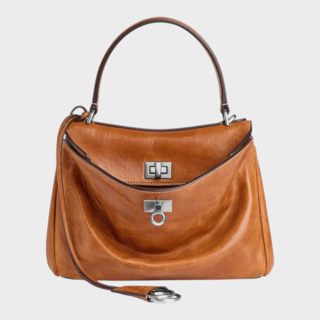 Libby | Sac à main minimaliste en cuir souple de luxe