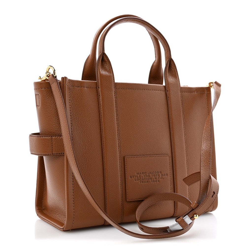 Marc Jacobs The Leather Medium Tote Bag - Argan Oil