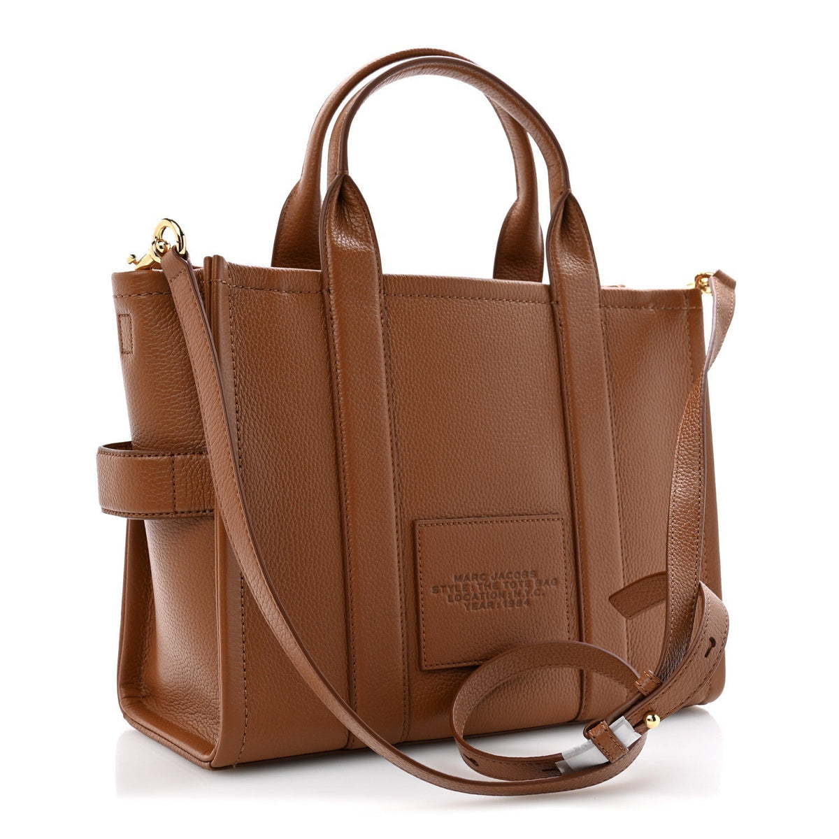 Marc Jacobs The Leather Medium Tote Bag - Argan Oil