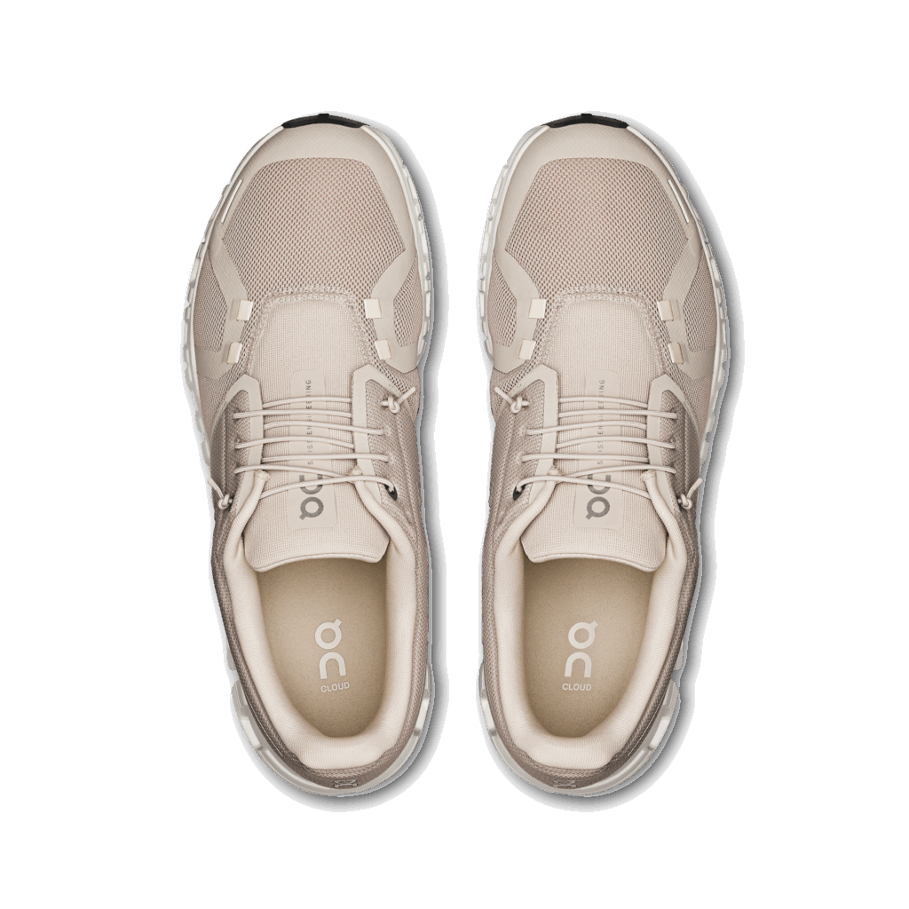 On Cloud 6 Men's - Pearl / White