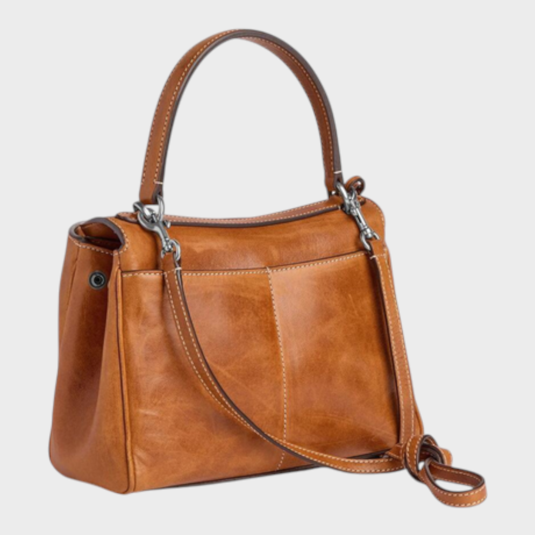 Libby | Sac à main minimaliste en cuir souple de luxe