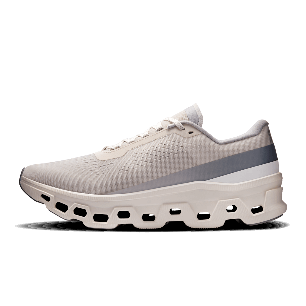 On Cloudmonster Men's - Pearl / Ivory