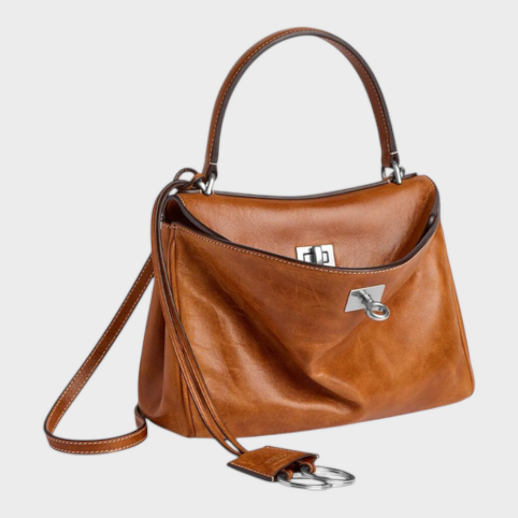 Libby | Sac à main minimaliste en cuir souple de luxe