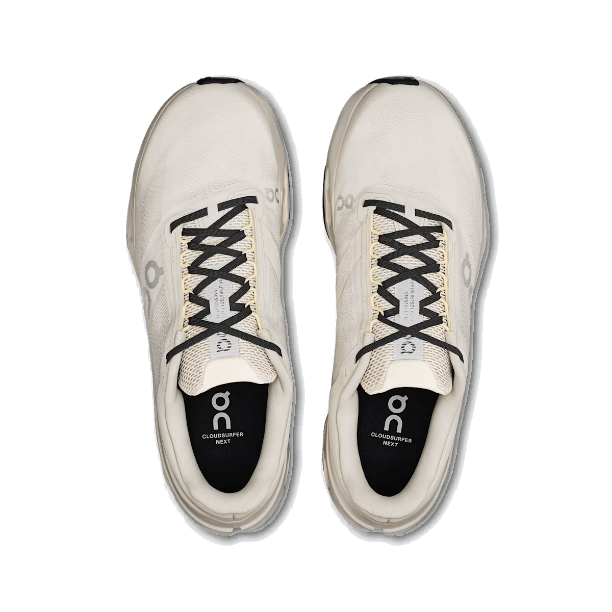 On Cloudsurfer Men's - Ivory / Silver