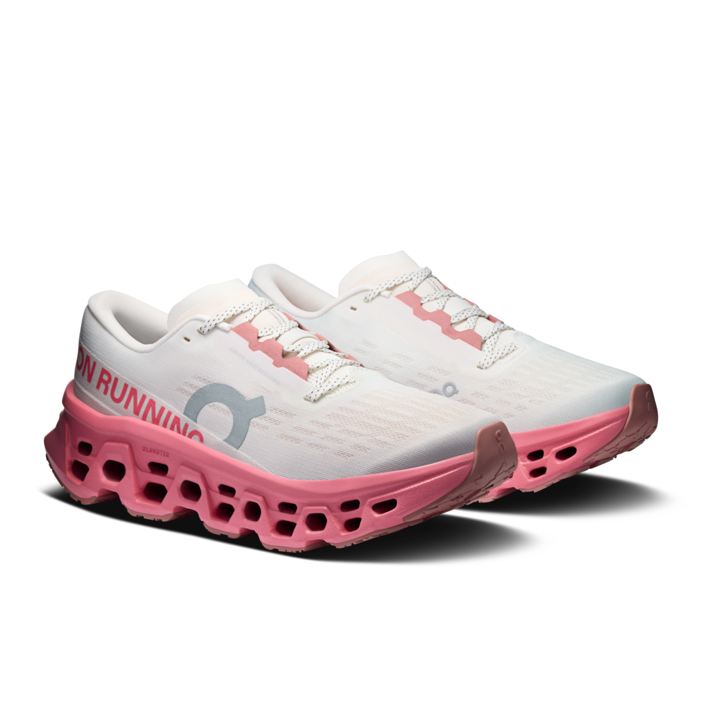 On Cloudmonster Women's - Ivory / Camellia