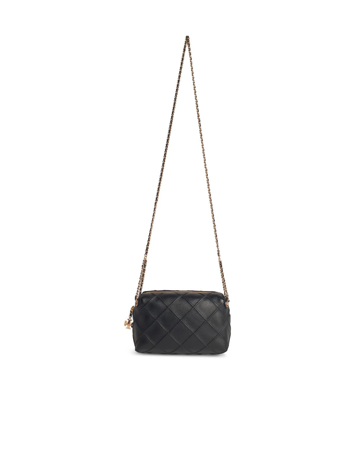 Tory Burch Fleming Mini Bag - Black