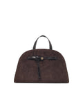 Tory Burch Romy Top Case Bag - Brown Suede
